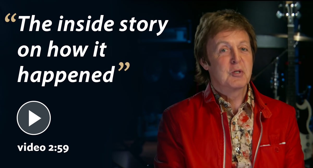 Paul McCartney on TM